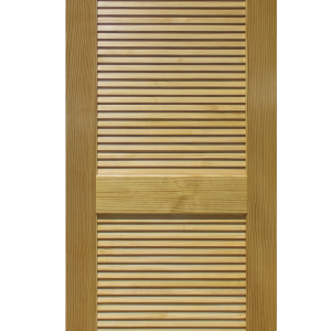 Louvered Pine Door