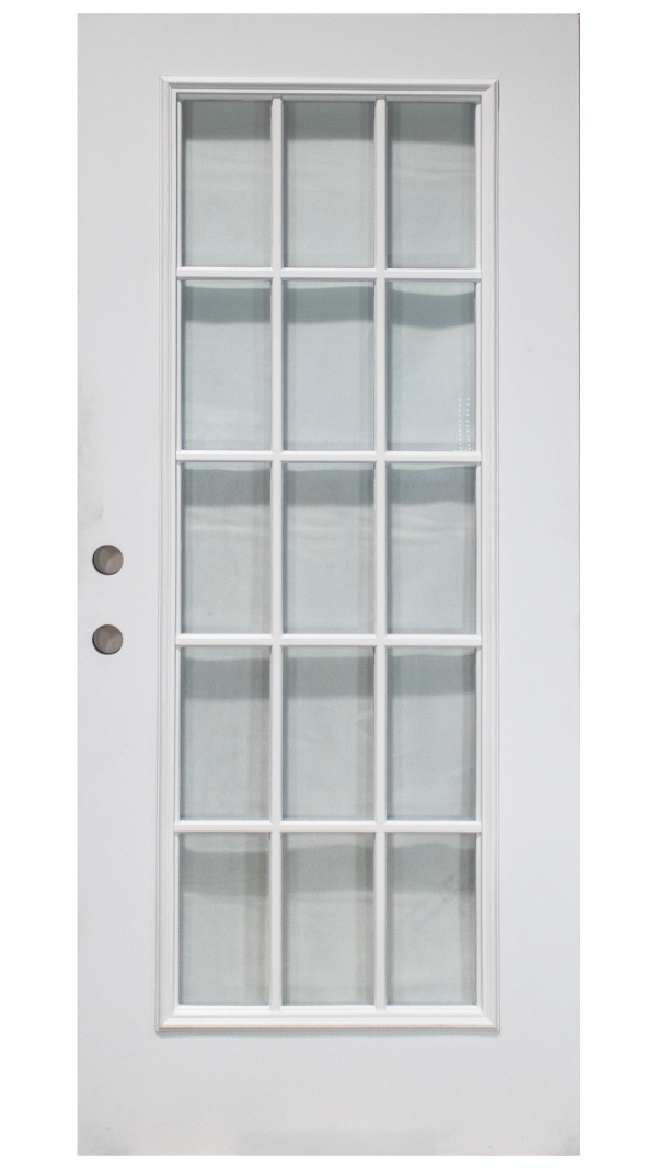 16X23 4-Lite Reflecta Mahogany Door