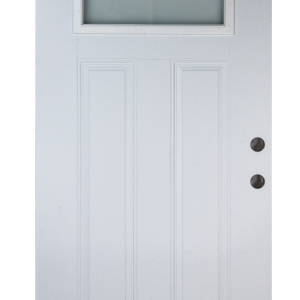 22X15 Frosted Metal Door