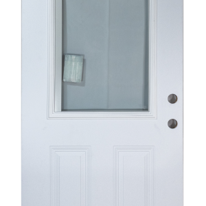 Half-Lite Mini Blind Metal Door