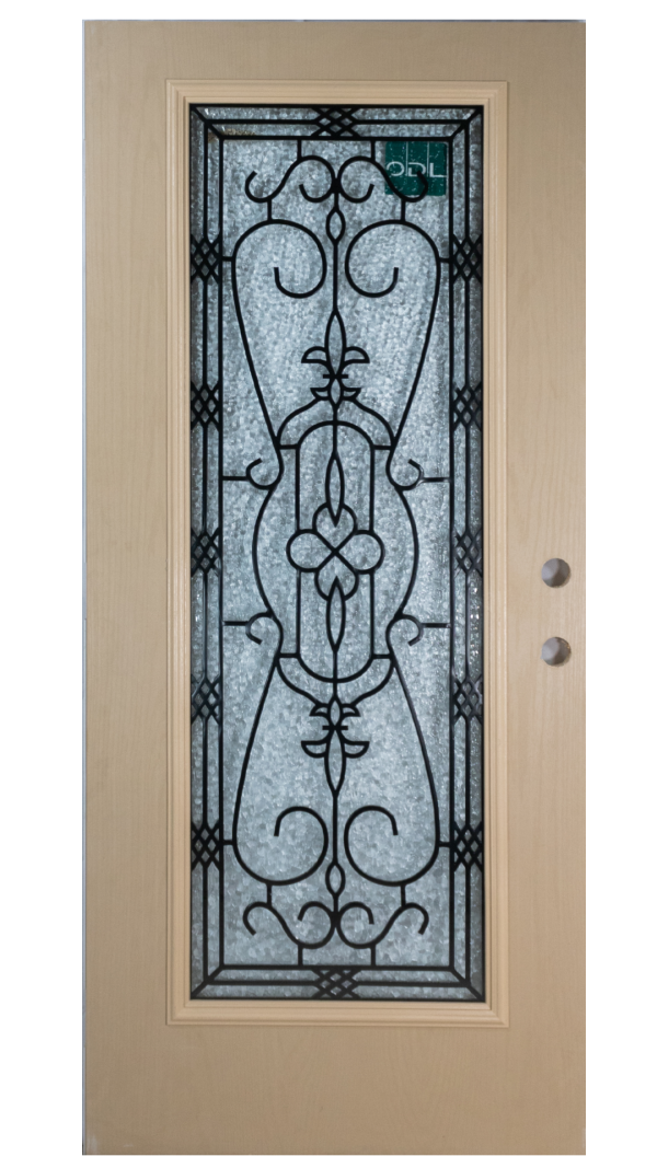 1-Lite Frosted Laundry Pine Door (Special Order)