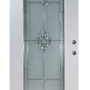 Full-Lite Zinc Metal Door