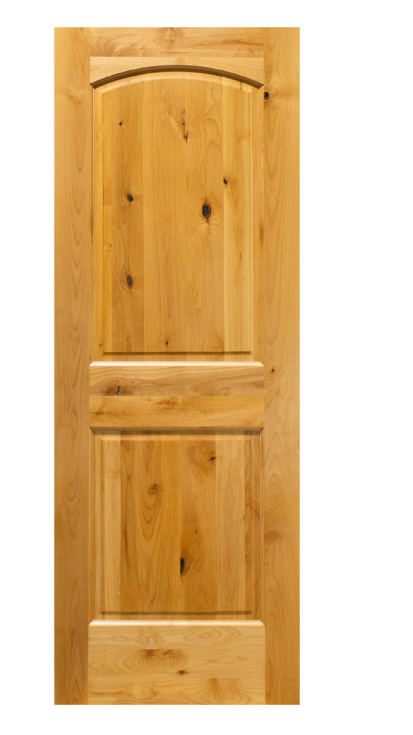 2-Panel Archtop Alder Door (Special Order)