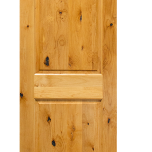 2-Panel Square Top Alder Door (Special Order)