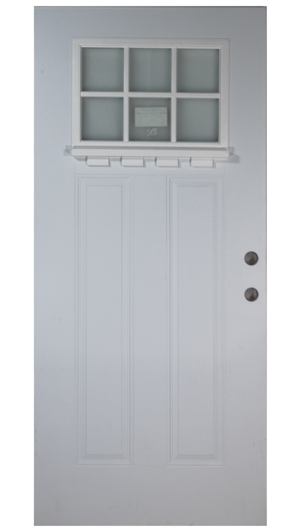 22X15 6-Lite Craftsman Metal Door