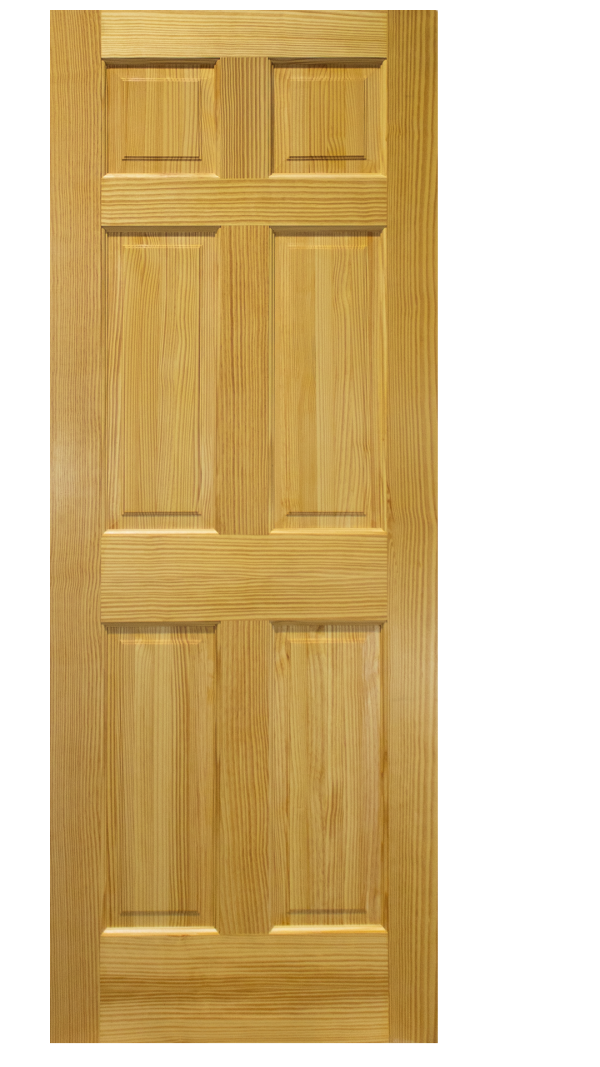 6-Panel Pine Door (Special Order)
