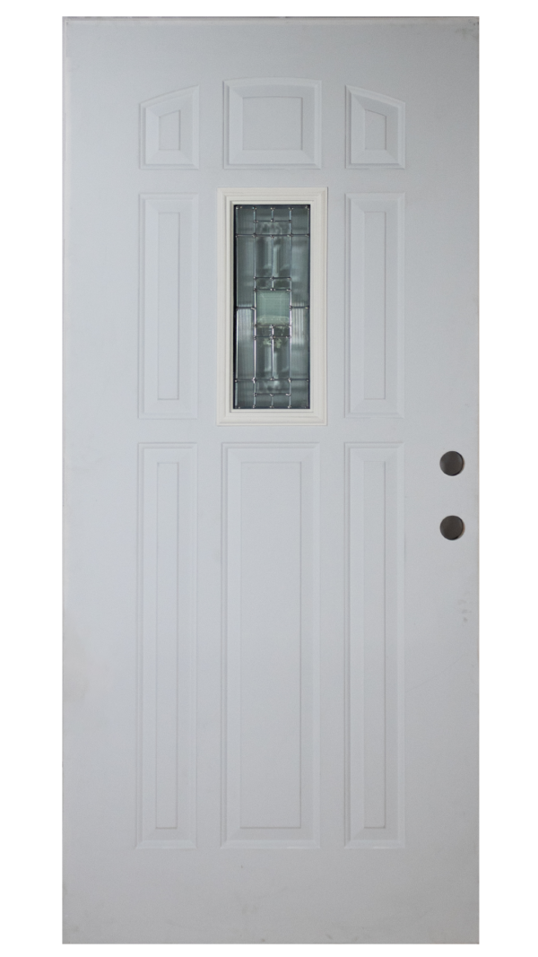 8X18 Zinc Metal Door