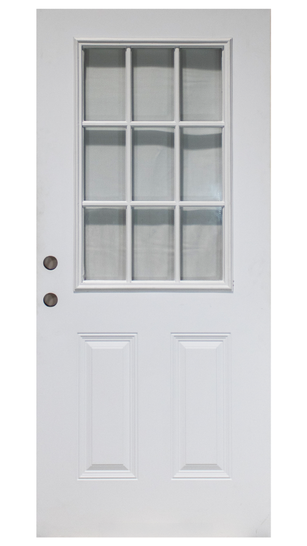 8X80 1-Lite Reflecta Mahogany Door